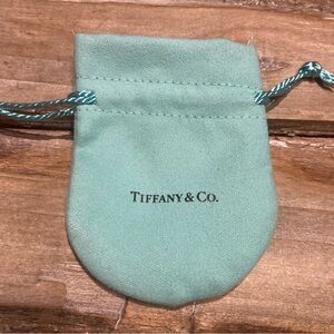 TIFFANY & CO FELT SUEDE STRAW STRING PROTECTION POUCH